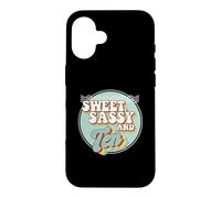 Custodia per iPhone 16 Sweet Sassy e la festeggiano il decimo compleanno Bday Girl