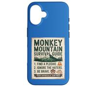 Custodia per iPhone 16 T-shirt Punch Monkey Primate Highland Adventure Advice