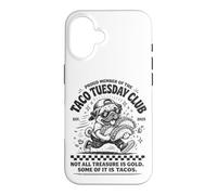 Custodia per iPhone 16 Taco Tuesday Club Divertenti carlini e amanti del cibo