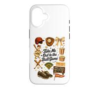 Custodia per iPhone 16 Take Me Out to the Ball Gioco Vintage Duck