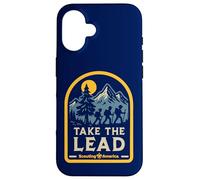 Custodia per iPhone 16 Take The Lead Scouting America Hiking Cub Scouts BSA
