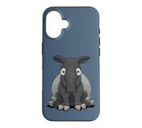 Custodia per iPhone 16 Tapiro comico divertente casual e stupefacente