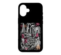 Custodia per iPhone 16 Tempio Egizio Amun Ra Signore Di Karnak