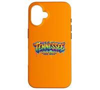 Custodia per iPhone 16 Tennessee EST 1796 - Graffiti Style TN State Pride Urban