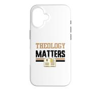 Custodia per iPhone 16 Teologia Questioni Bibbia Religioso Cristiano Chiesa Fede Pregare