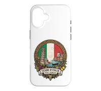 Custodia per iPhone 16 Tesori D Italia Pisa E Venezia Torre Pendente Gondola Grafica