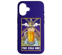 Custodia per iPhone 16 The Cold One XV - Food-Inspired Tarot Parody Design