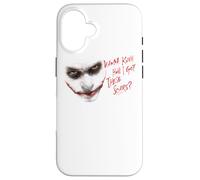 Custodia per iPhone 16 The Dark Knight Joker Wanna Know