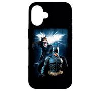 Custodia per iPhone 16 The Dark Knight Rises Bat & Catwoman