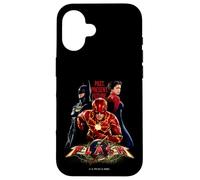 Custodia per iPhone 16 The Flash Movie Batman Supergirl Team