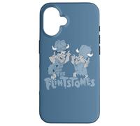 Custodia per iPhone 16 The Flintstones Old Fred and Barney