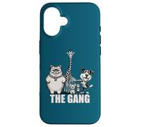 Custodia per iPhone 16 The Gang, detto grafico