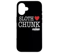 Custodia per iPhone 16 The Goonies Sloth Heart Chunk
