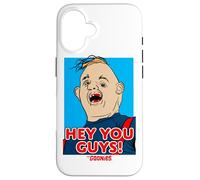 Custodia per iPhone 16 The Goonies Sloth Hey You Guys