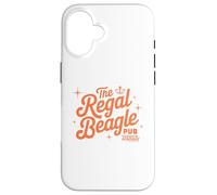 Custodia per iPhone 16 The Regal Beagle Pub Vintage Three's Company Logo