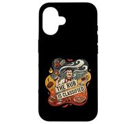 Custodia per iPhone 16 The Rub Is Classified Funny BBQ Grilling Pitmaster Smoking