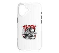 Custodia per iPhone 16 Thoth egiziano Dio Saggezza Scrivere geroglifici