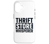 Custodia per iPhone 16 Thrift Store Whisperer Thift Shop Second-Hand-Shop Thrift