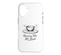 Custodia per iPhone 16 Throwing Pots Not Shade Funny Pottery Wheel Ceramics
