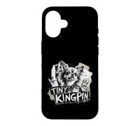 Custodia per iPhone 16 Tiny Kingpin - Chihuahua dai capelli lunghi