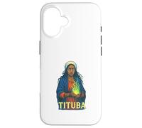 Custodia per iPhone 16 Tituba Salem, leggenda popolare del processo alle streghe, design inquietante