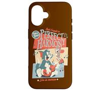 Custodia per iPhone 16 Tom and Jerry Best Friends In Perfect Harmony