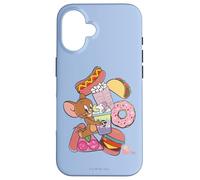 Custodia per iPhone 16 Tom and Jerry Tasty Treats