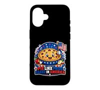 Custodia per iPhone 16 Torta come orgoglio cotto in America