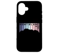 Custodia per iPhone 16 Tour Du Mont Blanc 4810 Montblanc Retro TMB Regali Escursionismo