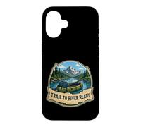 Custodia per iPhone 16 TRAIL TO RIVER READY Packraft sul Fiume