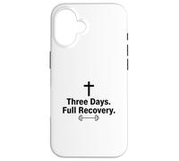 Custodia per iPhone 16 Tre Giorni Gesù Cristo Palestra Powerlifting