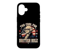 Custodia per iPhone 16 Troppo bello per il meme patriottico del dominio britannico