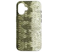 Custodia per iPhone 16 Trotta larga Pesca Pesce Scale Pattern Art