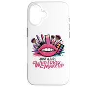 Custodia per iPhone 16 Truccatrice Solo Una Ragazza Cosmetologa Diva Atteggiamento