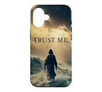Custodia per iPhone 16 Trust Me - Jesus Christ Quote Christian Faith Inspirational