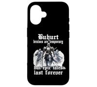 Custodia per iPhone 16 Turnei Giostra Buhurt T | Cavaliere Guerriero | Buhurt Melée