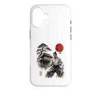 Custodia per iPhone 16 Uechi Ryu Karate Ink Art/calligrafia giapponese Dojo Design