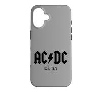 Custodia per iPhone 16 Ufficiale AC/DC Band Logo Est 1973