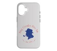 Custodia per iPhone 16 Ufficiale Bing Crosby Silhouette Pro Golf Red and Blue