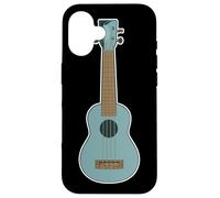 Custodia per iPhone 16 Ukulele Kids per giovani ukulelisti