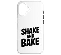 Custodia per iPhone 16 Umorismo culinario retrò classico Shake and Bake