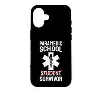 Custodia per iPhone 16 Umorismo EMS per studenti sopravvissuti della scuola paramedica