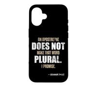 Custodia per iPhone 16 Un apostrofo non rende la parola grammatica inglese plurale