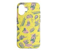 Custodia per iPhone 16 Universal Monsters Horror Classics All Over Print