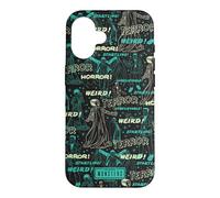 Custodia per iPhone 16 Universal Monsters Retro Horror All Over Print