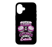 Custodia per iPhone 16 Va bene conservare i miei cupcake divertenti panettieri che cuociono i dessert