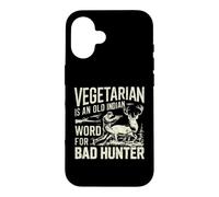 Custodia per iPhone 16 Vegetariano è una vecchia parola indiana per la cattiva caccia al cacciatore