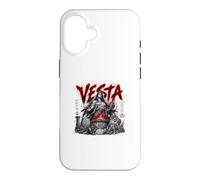 Custodia per iPhone 16 VESTA Dea Romana Del Focolare Fuoco Roma Mito