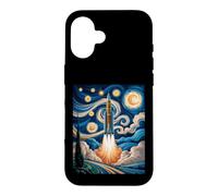 Custodia per iPhone 16 Viaggio di fisica della squadra scientifica del lancio del razzo dello Space Shuttle Nerdy