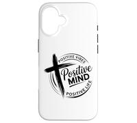 Custodia per iPhone 16 vibrazioni positive mente positiva uomini cristiani donne crisitiani
